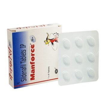 Manforce 50 mg (Sildenafil Citrate)